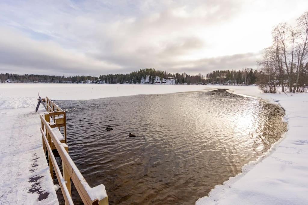 Valoisa Huoneisto Jossa Erinomaiset Vuoteet. Mikkeli Kültér fotó